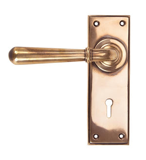 From The Anvil, Newbury Lever Lock Set, Door Handles, Lever Lock