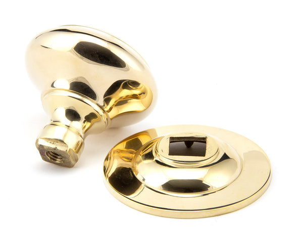Round Centre Door Knob by From The Anvil