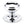 From The Anvil's Polished Chrome Round Centre Door Knob