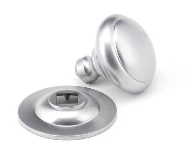 Round Centre Door Knob by From The Anvil