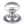 From The Anvil's Satin Chrome Round Centre Door Knob