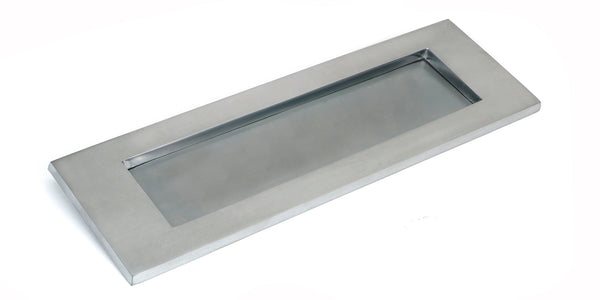 From The Anvil's Satin Chrome Letter Plate