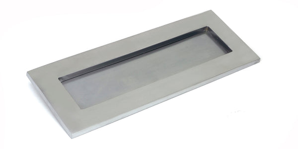 From The Anvil's Satin Chrome Letter Plate