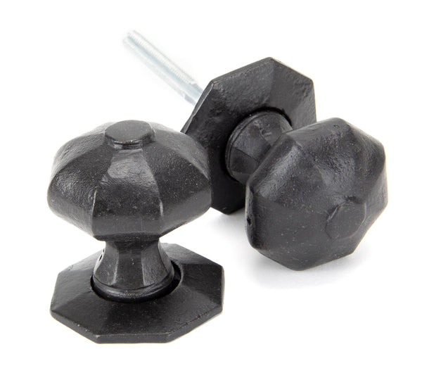 Octagonal Mortice/Rim Knob Set by From The Anvil