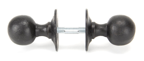 Round Mortice/Rim Knob Set