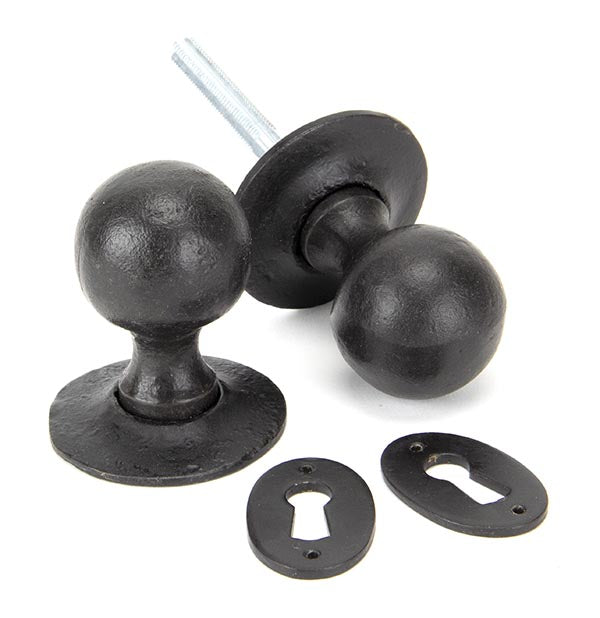 From The Anvil, Round Mortice/Rim Knob Set, Door Knobs, Mortice Knobs