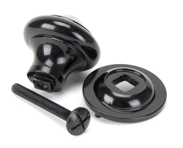 Regency Centre Door Knob by From The Anvil