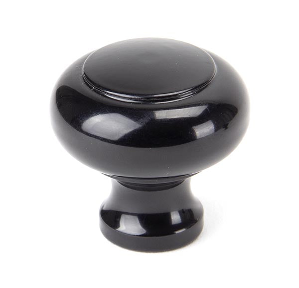 Black Regency Cabinet Knob - Large