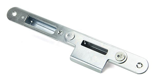 From The Anvil, BZP Winkhaus Centre Latch Keep LH 56mm Door, Security Products, Multi-Point Locks