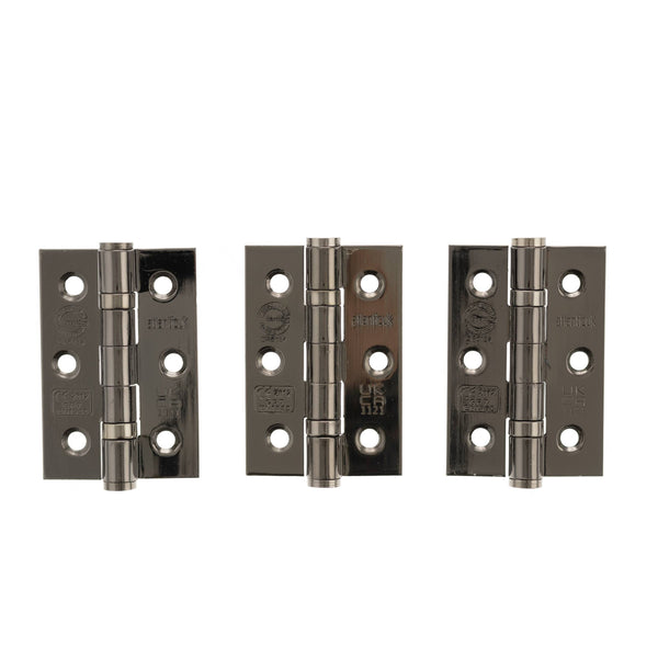 Atlantic CE Fire Rated Grade 7 Ball Bearing Hinges 3" x 2" x 2mm set of 3 by Atlantic Hardware