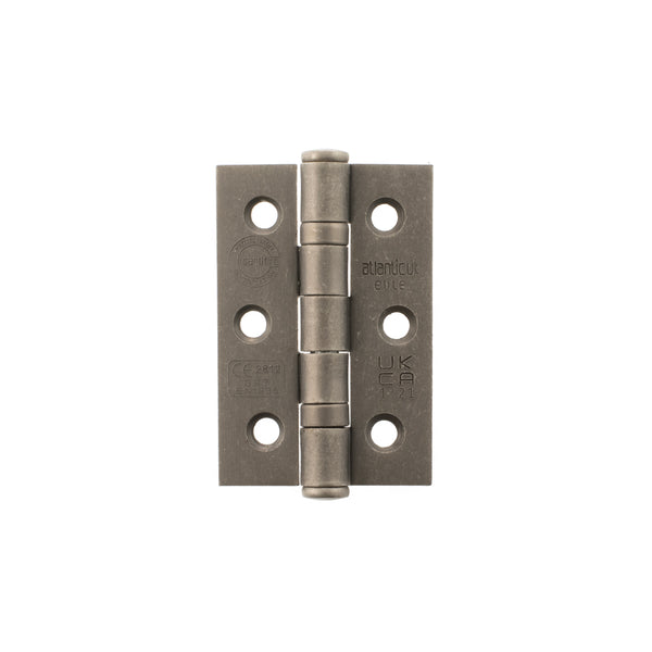Atlantic CE Fire Rated Grade 7 Ball Bearing Hinges 3" x 2" x 2mm by Atlantic Hardware
