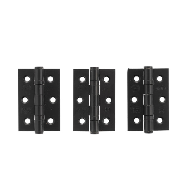 Atlantic CE Fire Rated Grade 7 Ball Bearing Hinges 3" x 2" x 2mm set of 3 by Atlantic Hardware