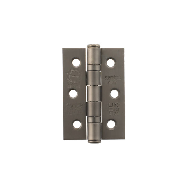 Atlantic CE Fire Rated Grade 7 Ball Bearing Hinges 3" x 2" x 2mm by Atlantic Hardware
