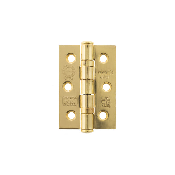 Atlantic CE Fire Rated Grade 7 Ball Bearing Hinges 3" x 2" x 2mm by Atlantic Hardware