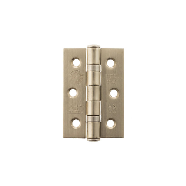 Atlantic CE Fire Rated Grade 7 Ball Bearing Hinges 3" x 2" x 2mm by Atlantic Hardware