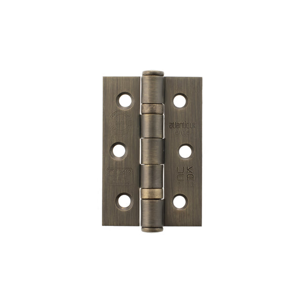 Atlantic CE Fire Rated Grade 7 Ball Bearing Hinges 3" x 2" x 2mm by Atlantic Hardware