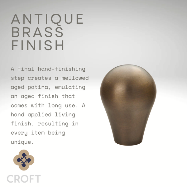Croft - Small Zeppelin Knob 1752A