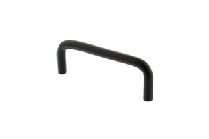 Atlantic D Cabinet Pull Handle 100mm x 10mm - Matt Black