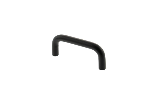 Atlantic D Cabinet Pull Handle 65mm x 10mm - Matt Black
