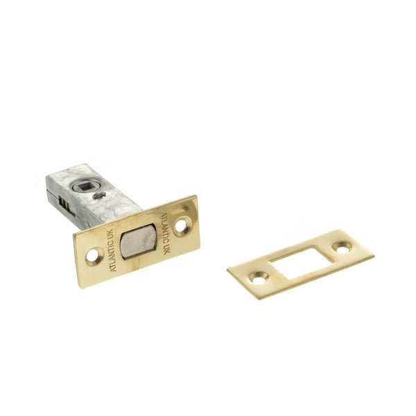 Atlantic Tubular Deadbolt 2.5" - Raw Brass