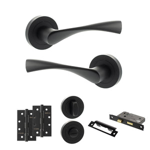 Eco Aqua Door Handle Pack (Bathroom Set - 2.5