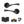 Eco Aqua Door Handle Pack (Latch Set - 3