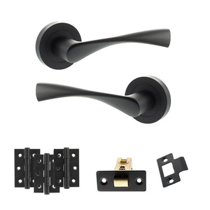 Eco Aqua Door Handle Pack (Latch Set - 3