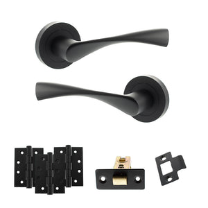 Eco Aqua Door Handle Pack (Latch Set - 3