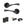 Eco Aqua Door Handle Pack (Latch Set - 2.5