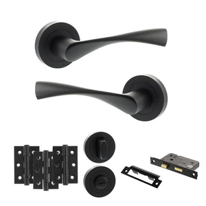 Eco Aqua Door Handle Pack (Bathroom Set - 2.5