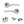 Eco Aqua Door Handle Pack (Latch Set - 2.5