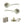 Eco Aqua Door Handle Pack (Latch Set - 3