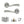 Eco Wave Door Handle Pack (Latch Set - 2.5