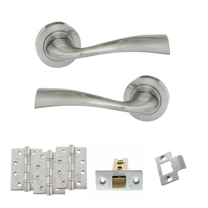 Eco Wave Door Handle Pack (Latch Set - 2.5