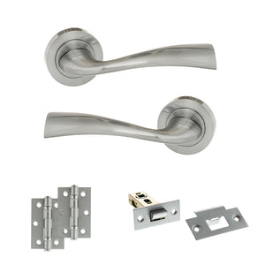 Eco Wave Door Handle Pack (Latch Set - 2.5