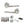 Eco Surf Door Handle Pack (Bathroom Set - 2.5
