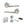 Eco Surf Door Handle Pack (Bathroom Set - 3