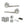 Eco Surf Door Handle Pack (Bathroom Set - 2.5
