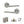 Eco Surf Door Handle Pack (Latch Set - 3