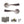 Old English Richmond Door Handle Pack (Latch Set - 2.5
