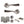 Old English Richmond Door Handle Pack (Bathroom Set - 3