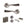 Old English Richmond Door Handle Pack (Bathroom Set - 3