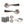 Old English Richmond Door Handle Pack (3 Lever Lock Set - 2.5