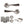 Old English Richmond Door Handle Pack (3 Lever Lock Set - 2.5