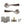 Old English Richmond Door Handle Pack (Latch Set - 2.5