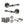 Old English Durham Door Handle Pack (3 Lever Lock Set - 3