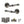 Old English Durham Door Handle Pack (Latch Set - 3