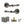 Old English Durham Door Handle Pack (Latch Set - 2.5