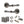 Old English Durham Door Handle Pack (Euro Lock Set - 3