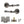 Old English Durham Door Handle Pack (Latch Set - 3